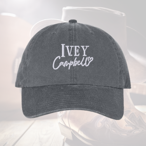 Ivey Campbell Embroidered Logo Relaxed Hat