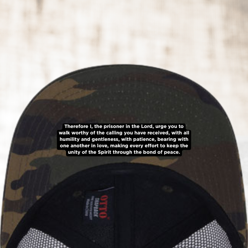 Ephesians 4:1-3 Patch Trucker