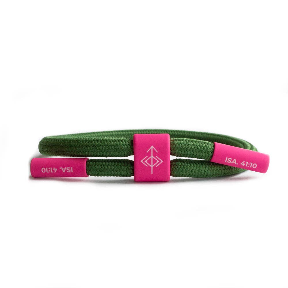 YOU'RE NOT ALONE Bracelet, Christian Cord Bracelet