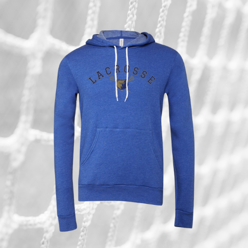 Lacrosse & Logo: BELLA + CANVAS - Sponge Fleece Hoodie
