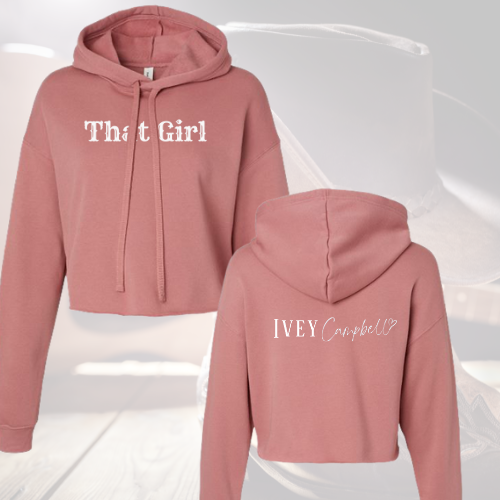 That Girl Crop Hoodie