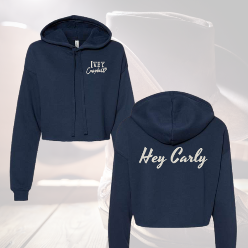 Hey Carly Embroidered Hoodie
