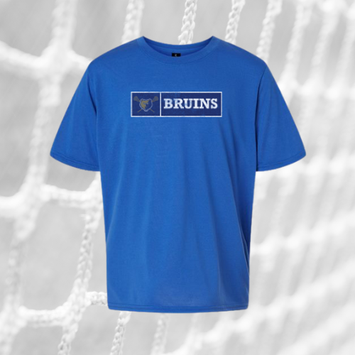 Logo + Bruins Lacrosse Performance Tee