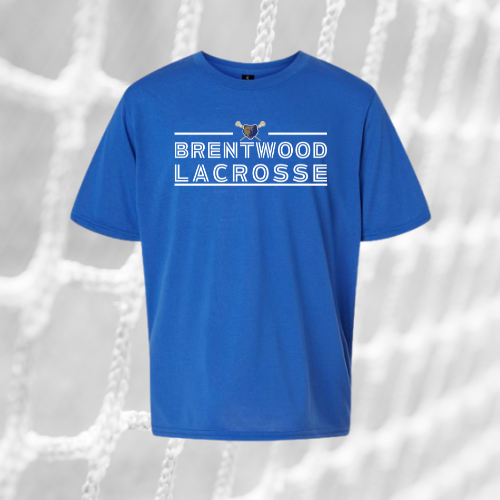Logo + Brentwood Lacrosse Performance Tee