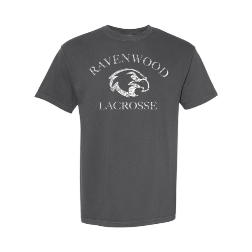 Black Ravenwood Lacrosse Comfort Colors Soft Heavy Tee