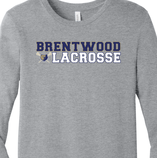 Brentwood Lacrosse Logo Long Sleeve