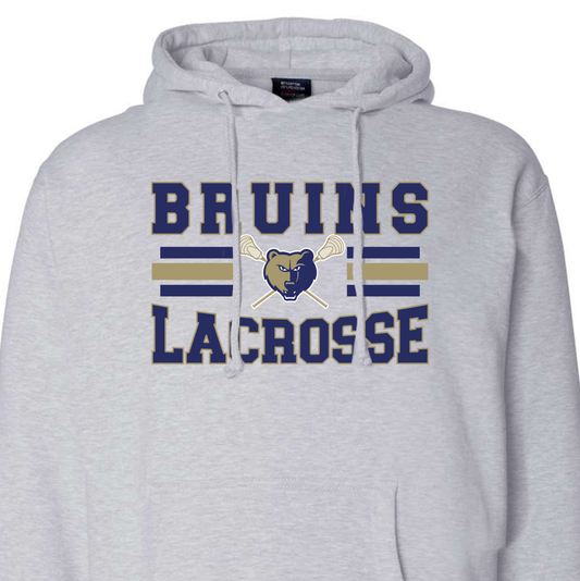 Heavyweight Lacrosse Hoodie Bruins Lacrosse