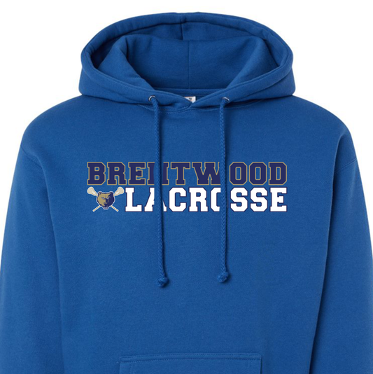 Heavyweight Lacrosse Hoodie Brentwood Lacrosse