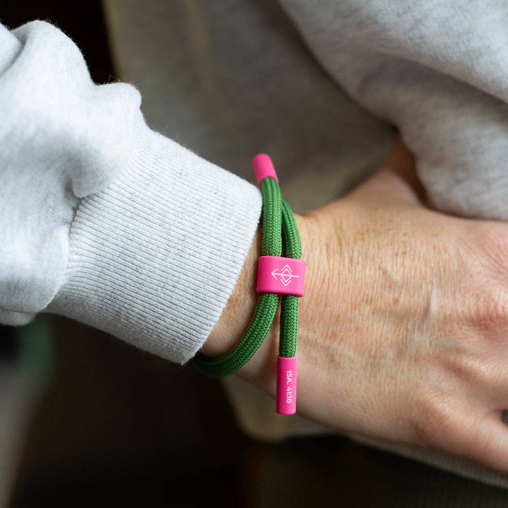 YOU'RE NOT ALONE Bracelet, Christian Cord Bracelet