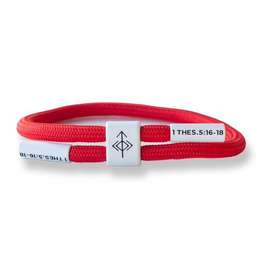LIVE IN GRATITUDE Christian Cord Bracelet