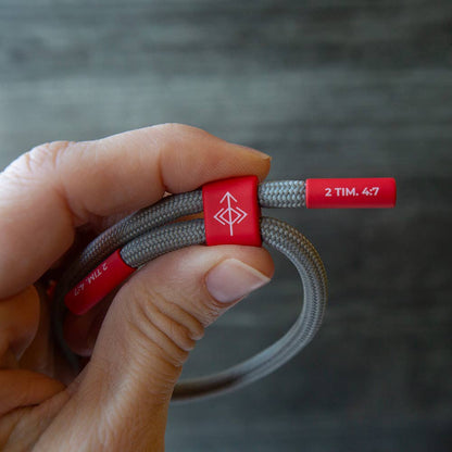 STRONG TO THE END Christian Cord Bracelet