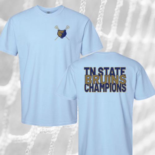 Logo + Bruins TN State Champions Comfort Colors Soft Heavy Tee