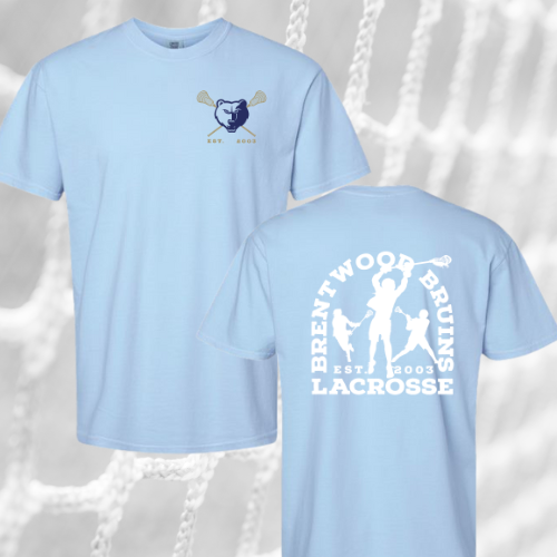 Est. 2003 Bruins Lacrosse Comfort Colors Soft Heavy Tee
