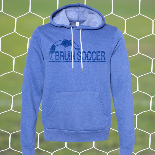 Bruin Soccer Ultra Soft Hoodie (Royal Logo)