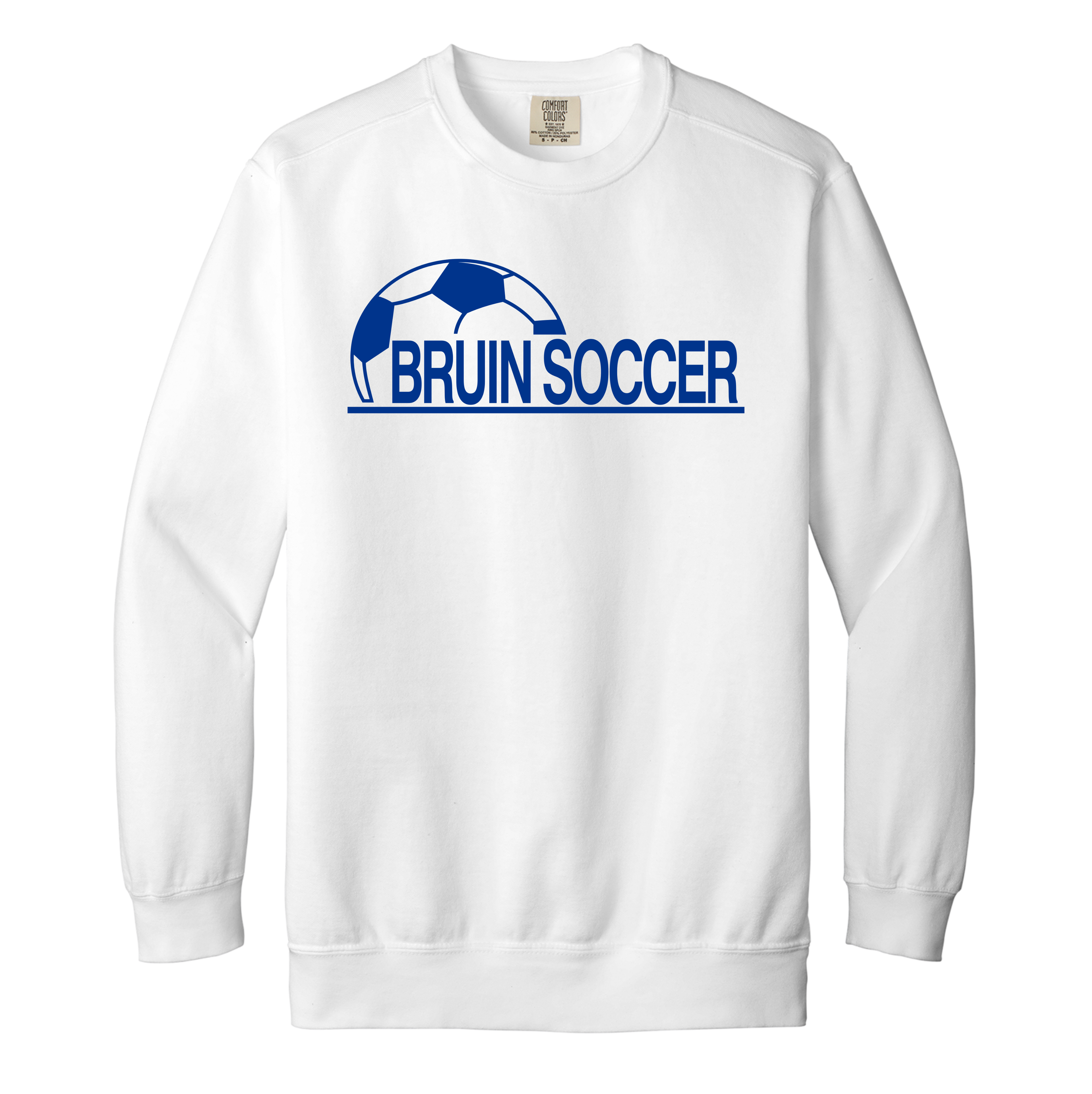 Bruins Soccer Comfort Colors Crewneck Sweatshirt