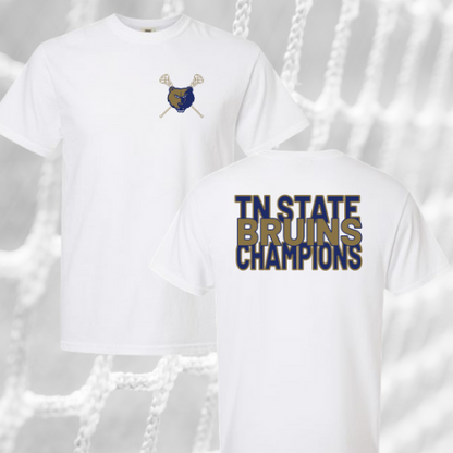 Logo + Bruins TN State Champions Comfort Colors Soft Heavy Tee