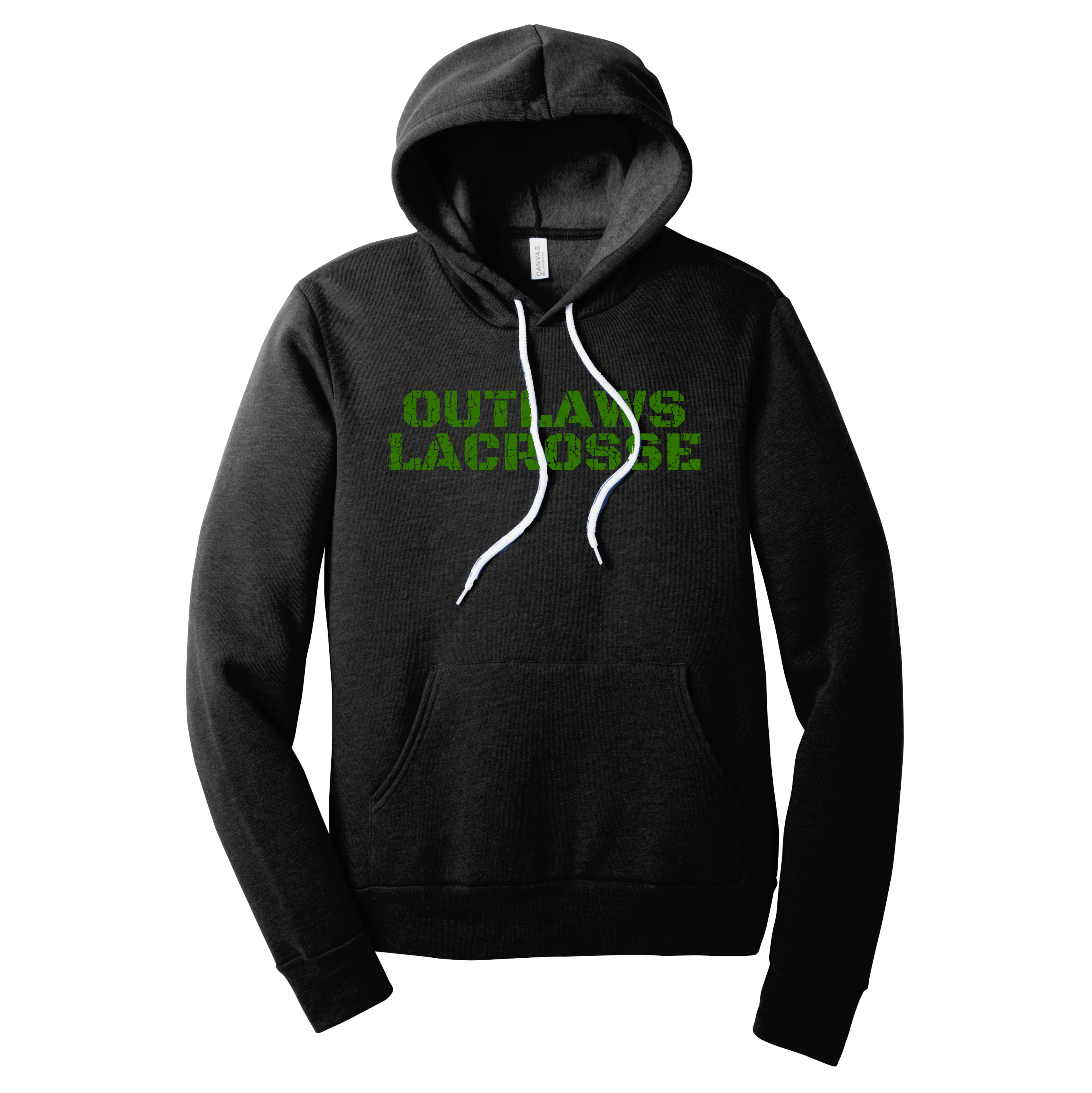 Outlaws Text Sponge Fleece Hoodie