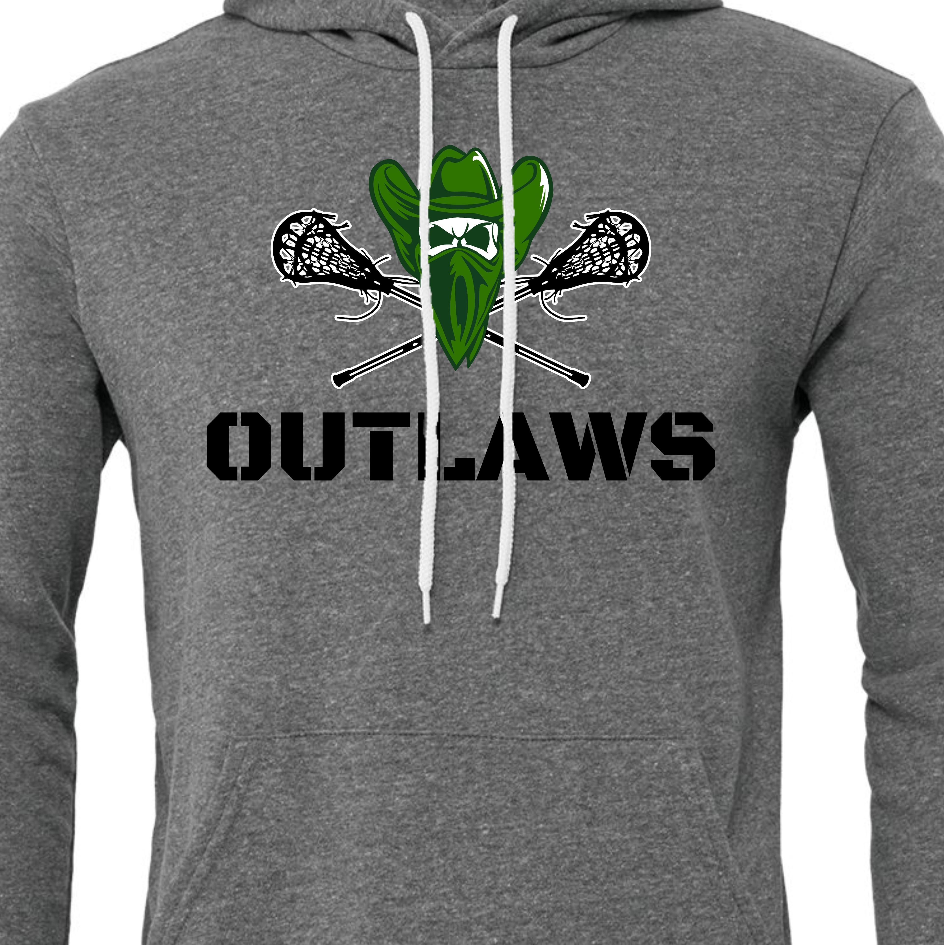 Outlaws Logo Sponge Fleece Hoodie