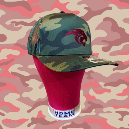 Panther Embroidered: Mid-Profile Camouflage