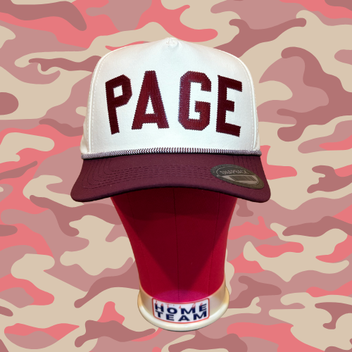 Page Patch Rope Hat