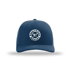 Embroidered Circle Patch Richardson 112 Trucker Hat