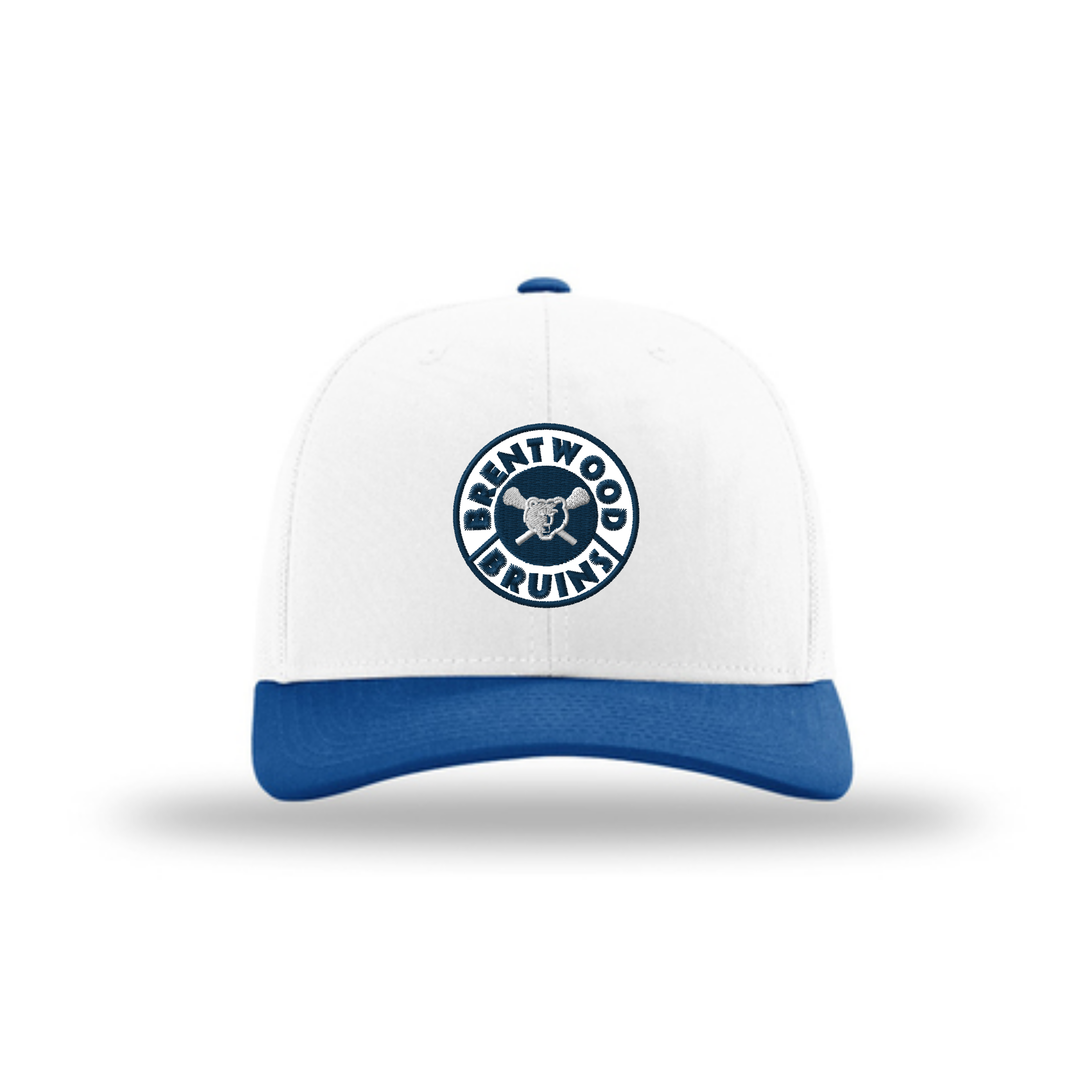 Embroidered Circle Patch Richardson 112 Trucker Hat