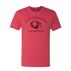 Ravenwood Lacrosse Red Triblend