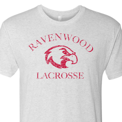 Ravenwood Lacrosse Heather White Triblend