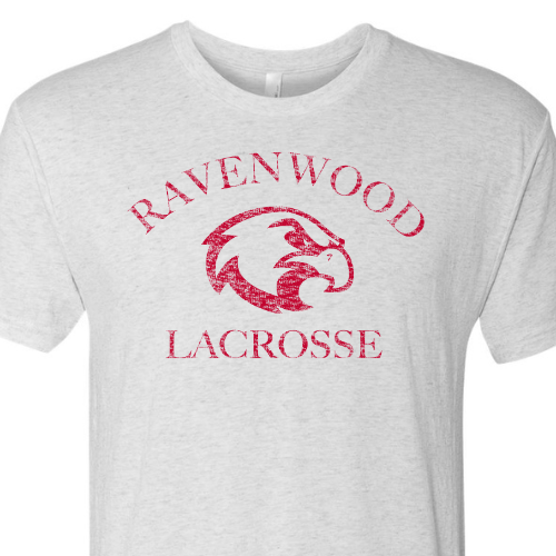 Ravenwood Lacrosse Heather White Triblend