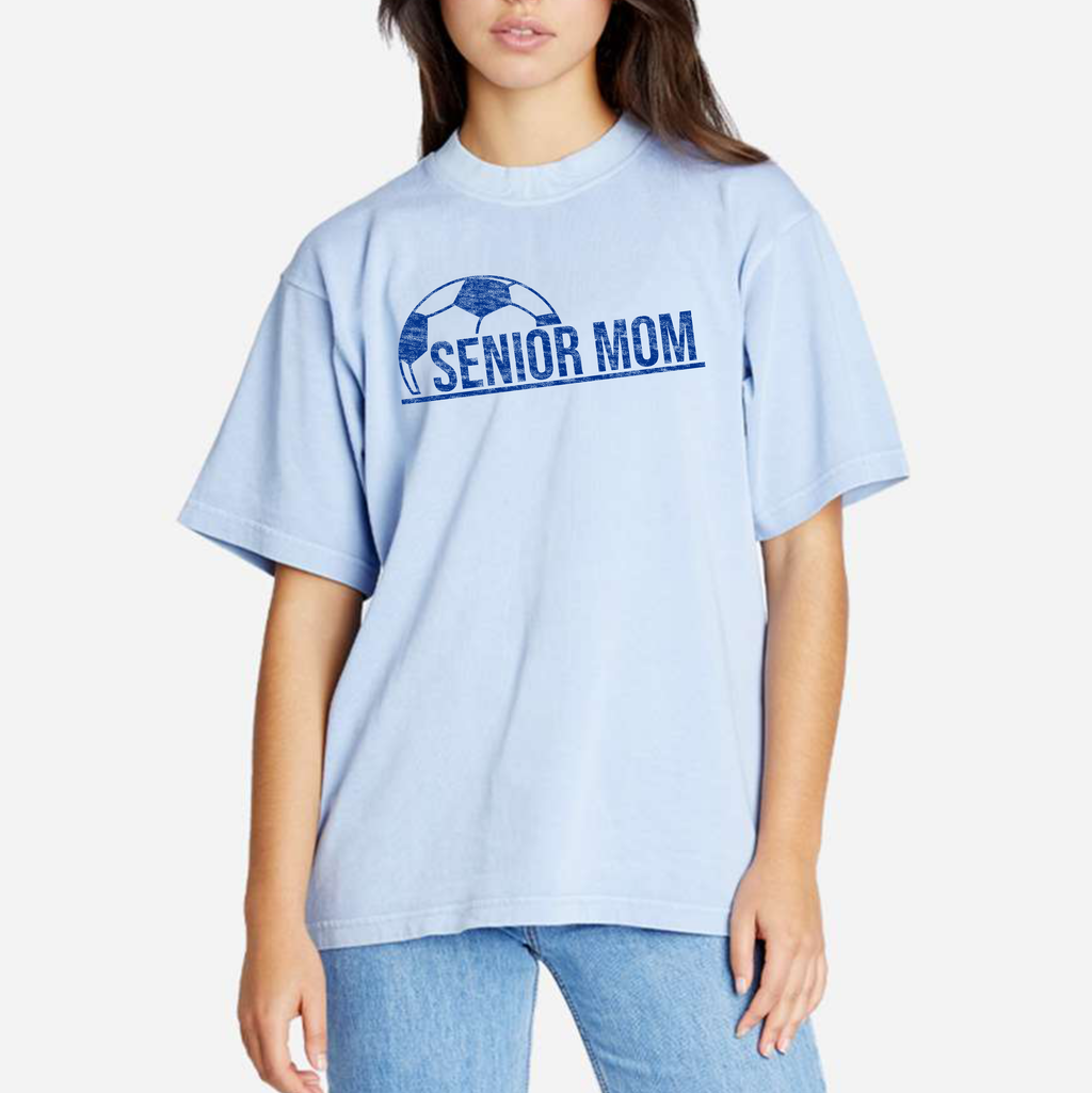 Senior Mom Urban Heavyweight T by Lane Seven
