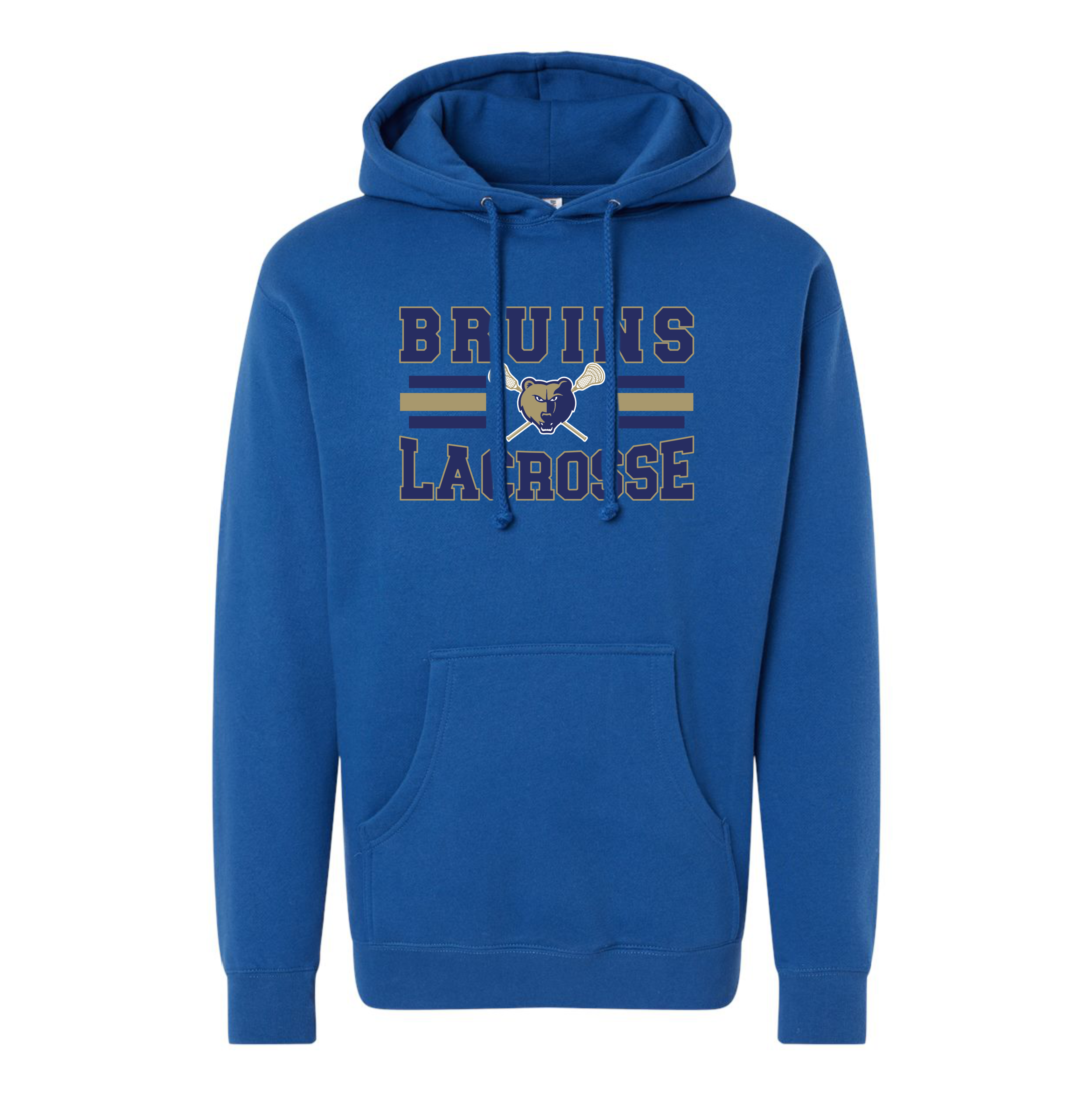 Heavyweight Lacrosse Hoodie Bruins Lacrosse