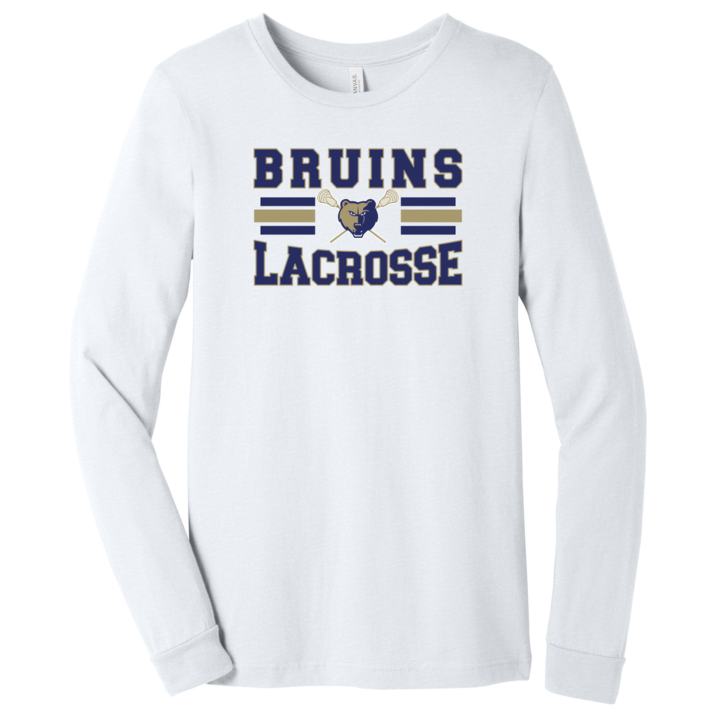 Bruins Lacrosse Logo Long Sleeve