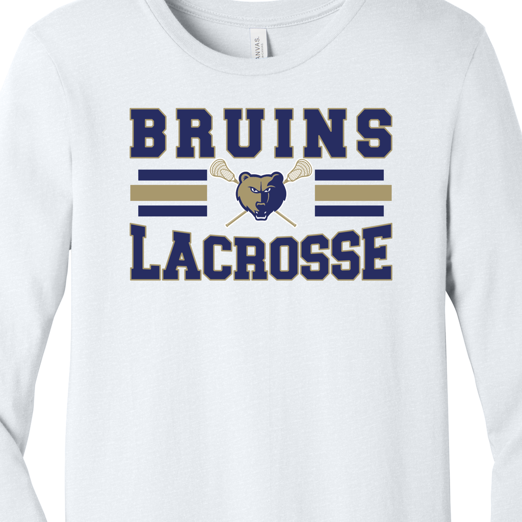 Bruins Lacrosse Logo Long Sleeve