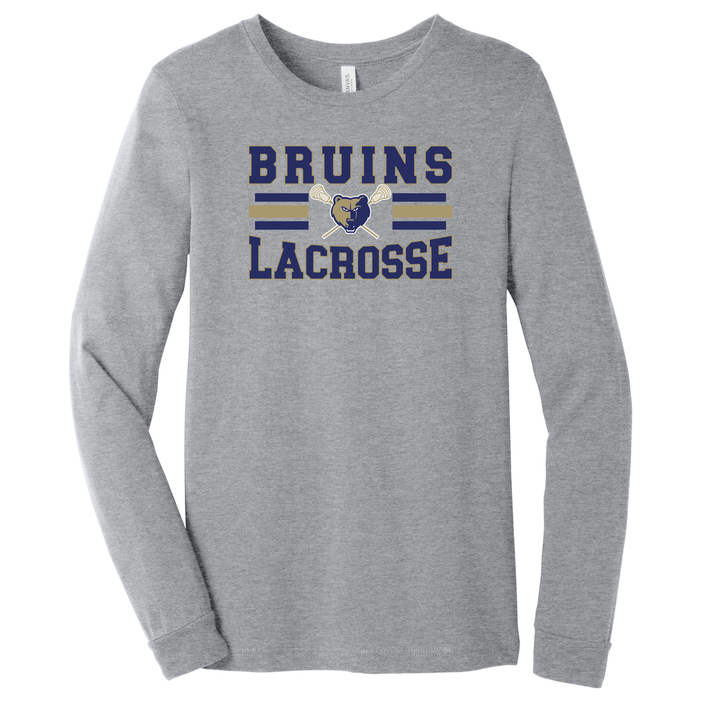 Bruins Lacrosse Logo Long Sleeve
