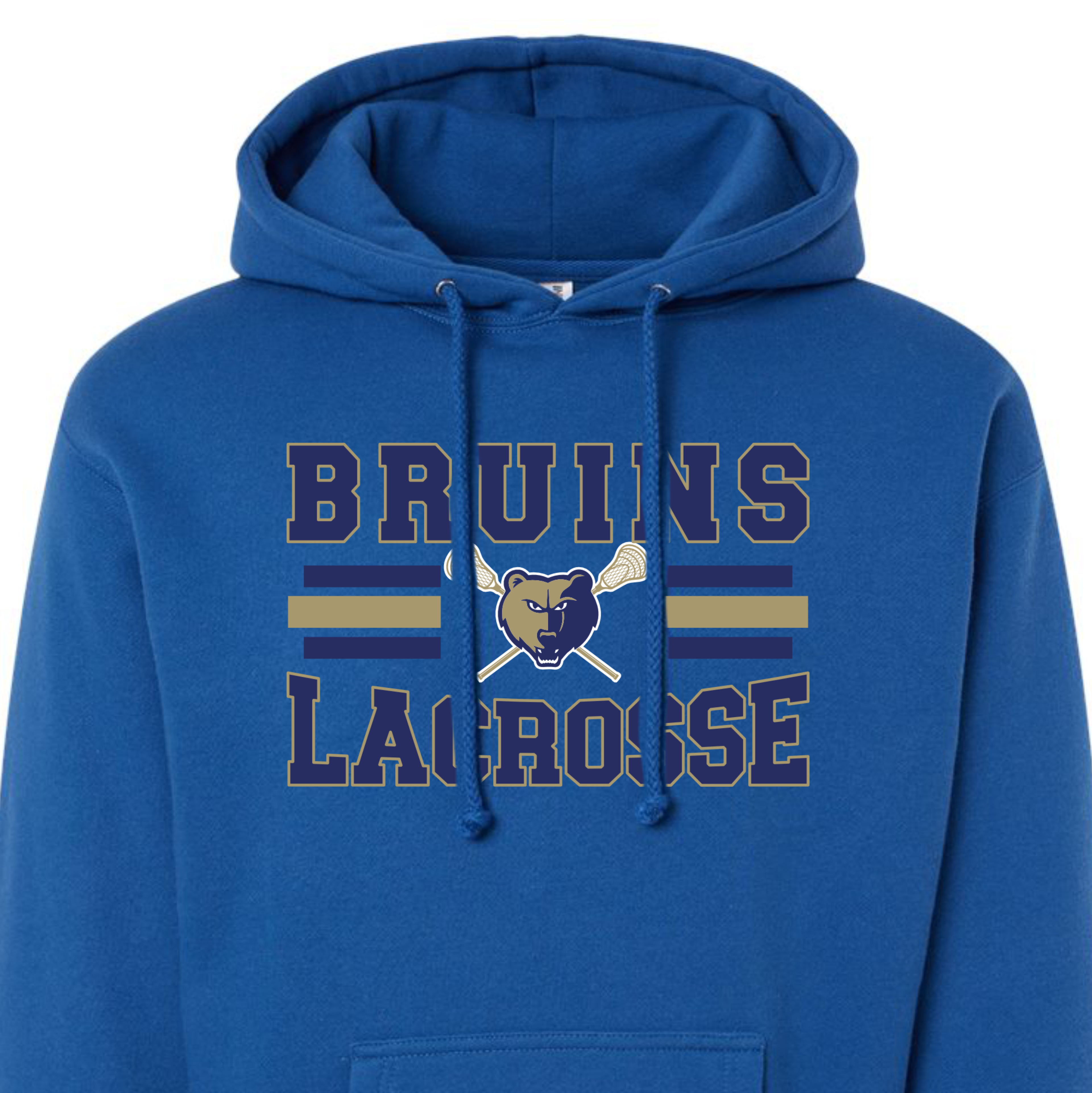 Heavyweight Lacrosse Hoodie Bruins Lacrosse