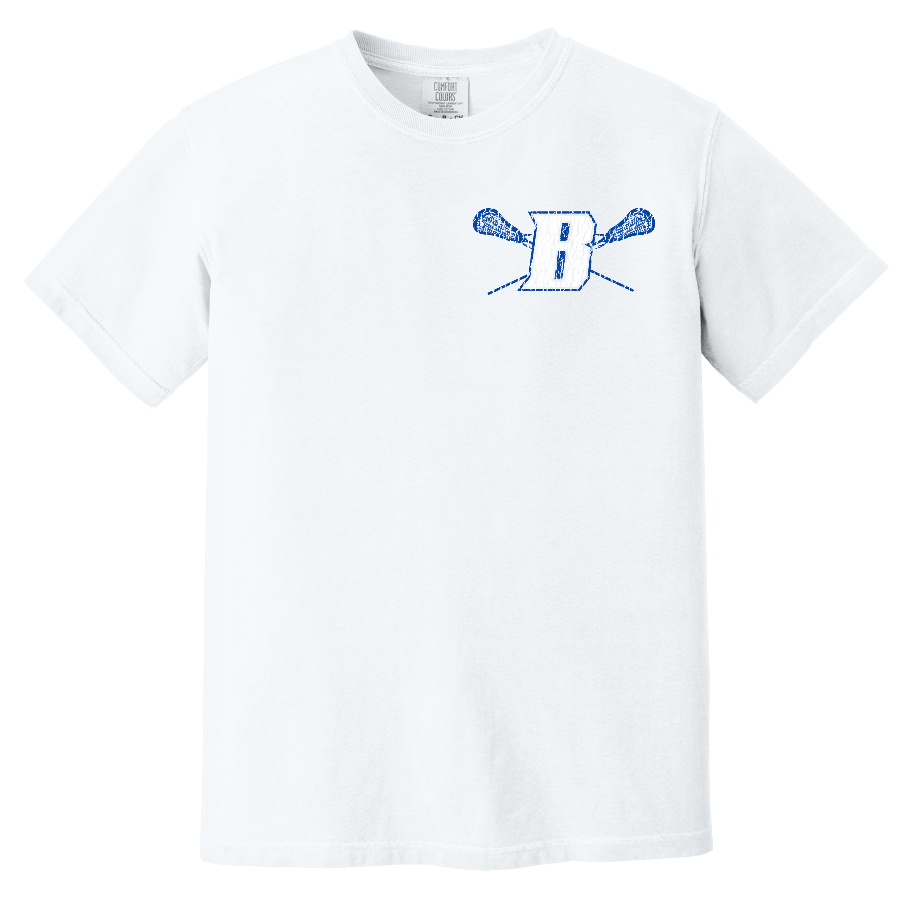 Vintage Old School Logo on Comfort Colors Soft Heavy Tee