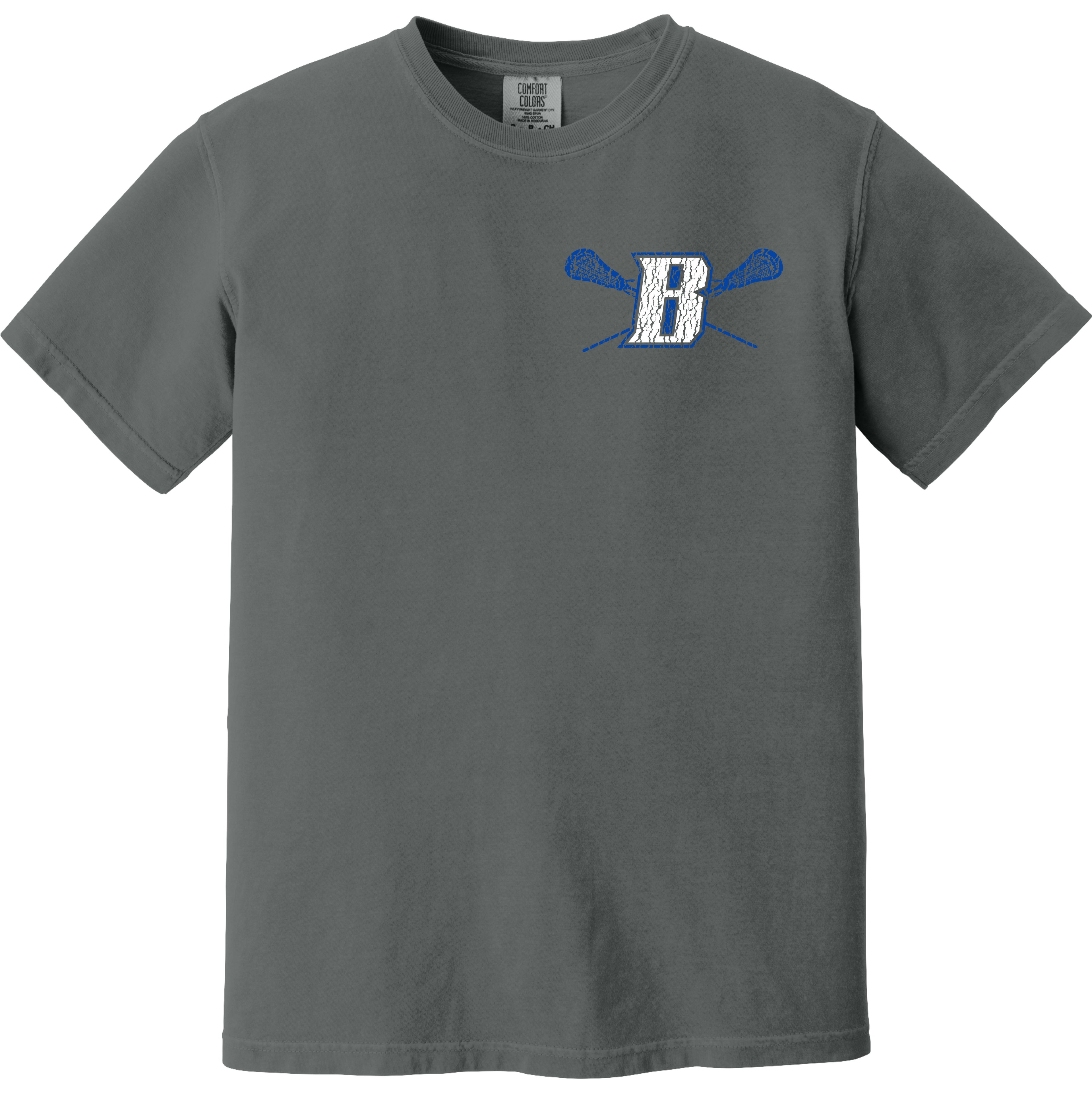 Vintage Old School Logo on Comfort Colors Soft Heavy Tee