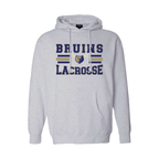 Heavyweight Lacrosse Hoodie Bruins Lacrosse