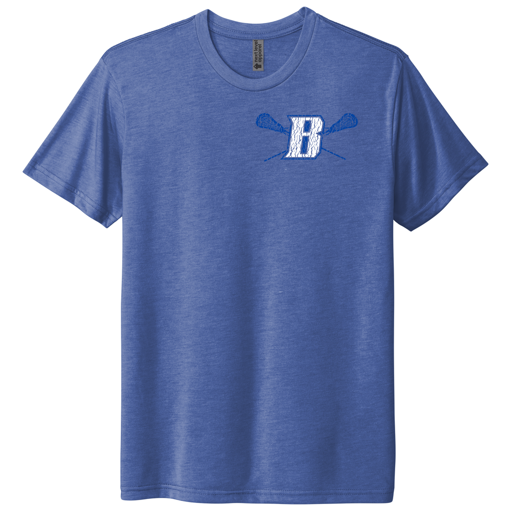 Vintage Old School Logo on Next Level CVC Tee
