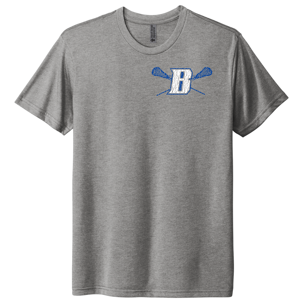 Vintage Old School Logo on Next Level CVC Tee