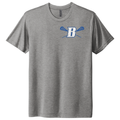 Vintage Old School Logo on Next Level CVC Tee