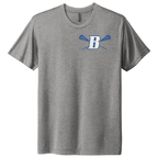 Vintage Old School Logo on Next Level CVC Tee