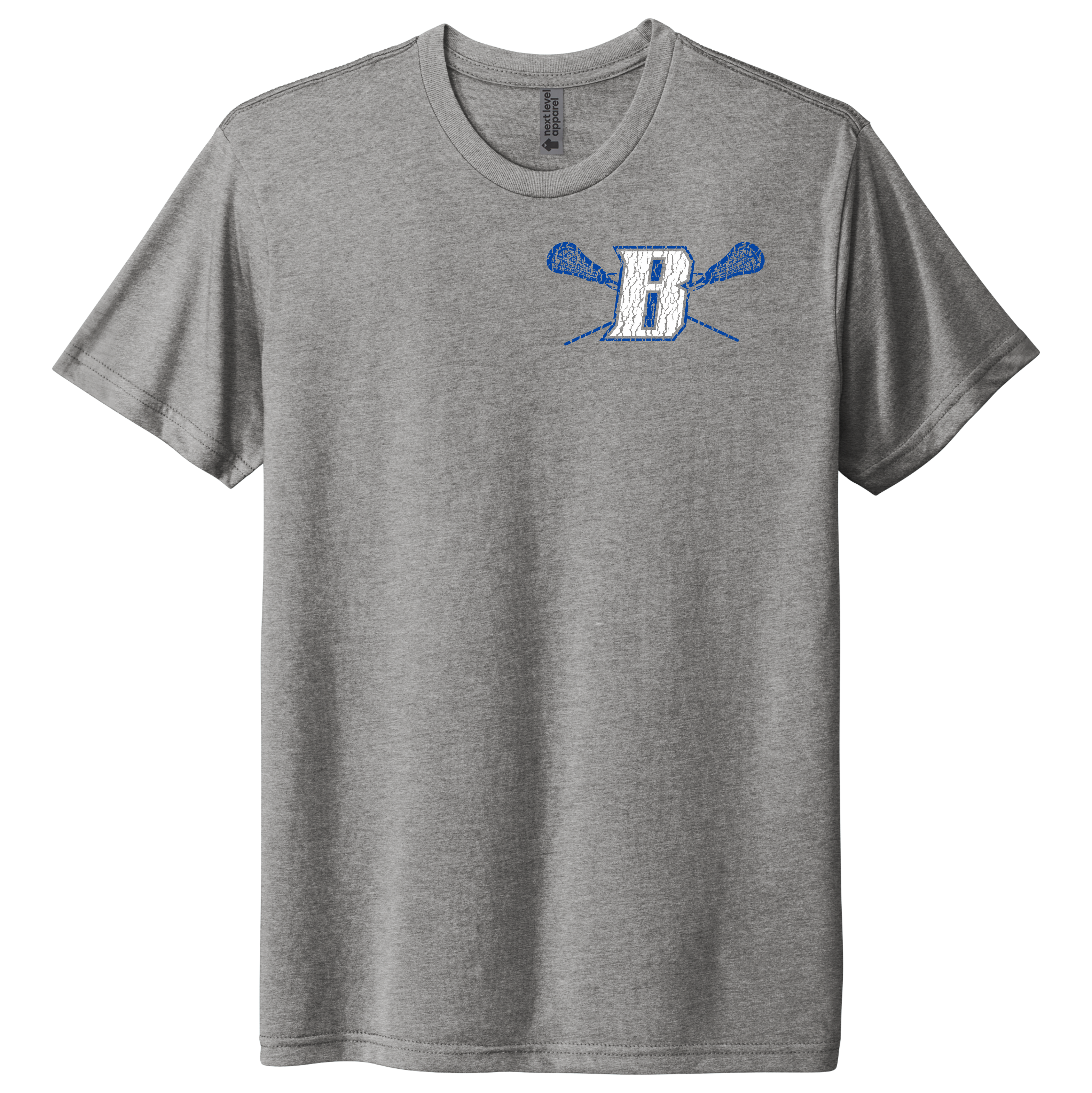 Vintage Old School Logo on Next Level CVC Tee