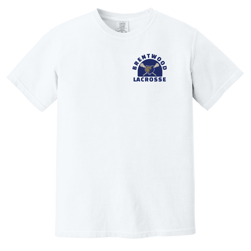 Arched Badge Logo on Comfort Colors Soft Heavy Tee