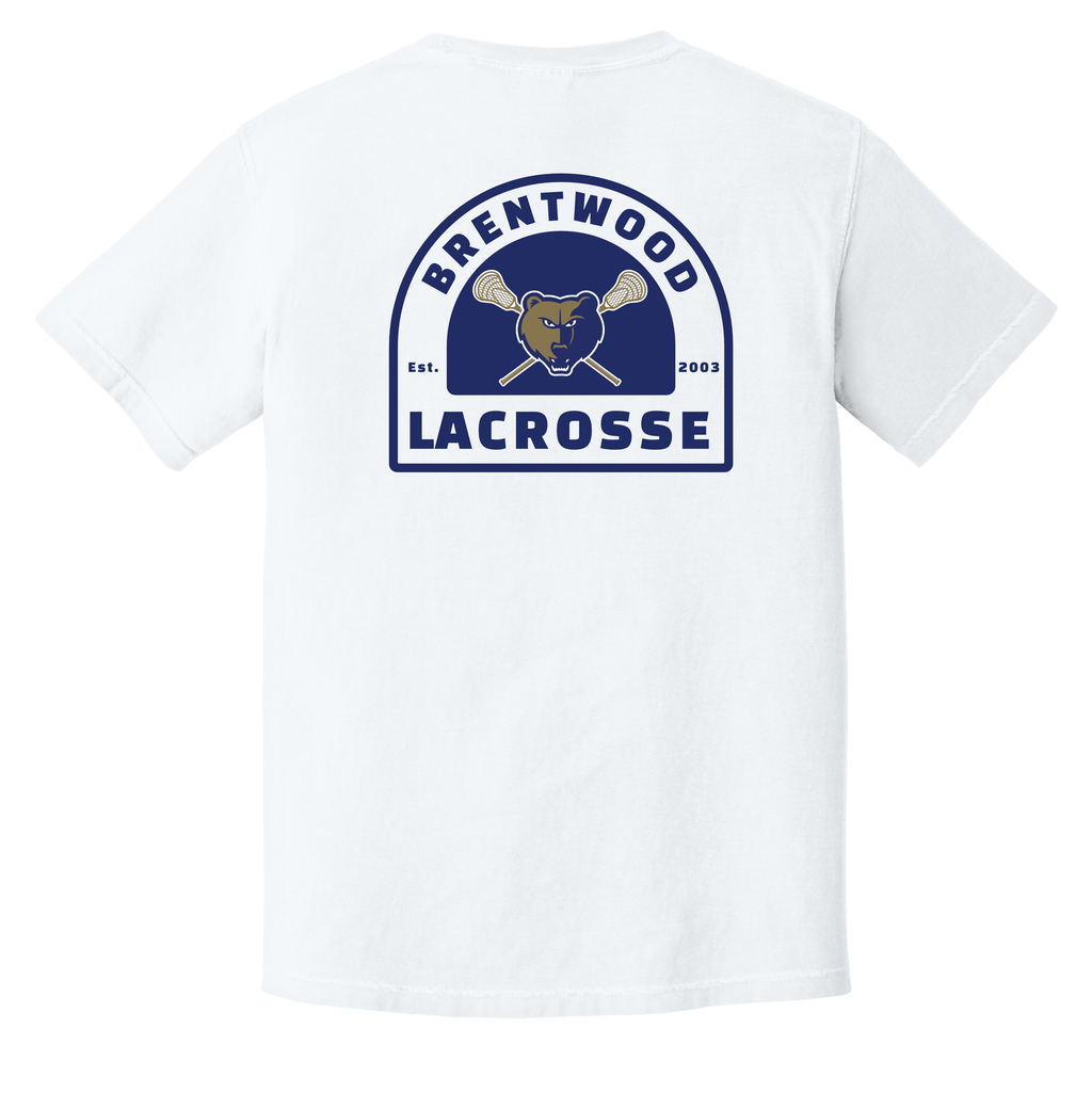 Arched Badge Logo on Comfort Colors Soft Heavy Tee