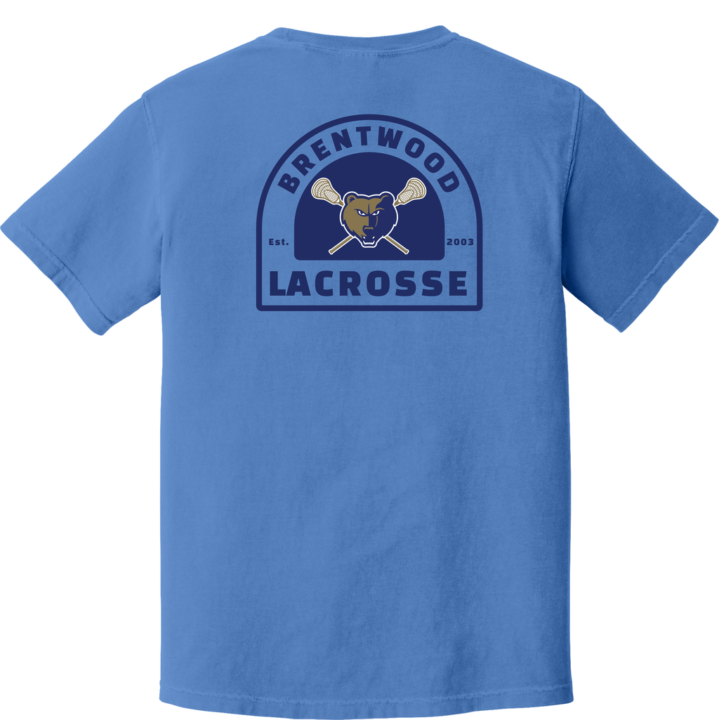 Arched Badge Logo on Comfort Colors Soft Heavy Tee